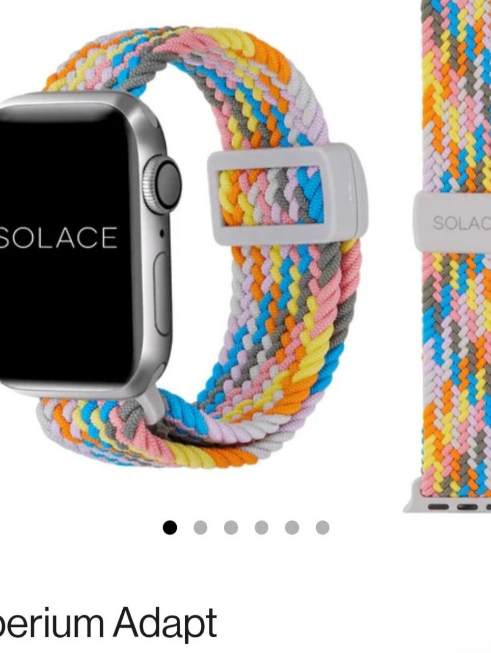 SOLACE Imperium Adapt Braided Nylon for Apple Watch Band